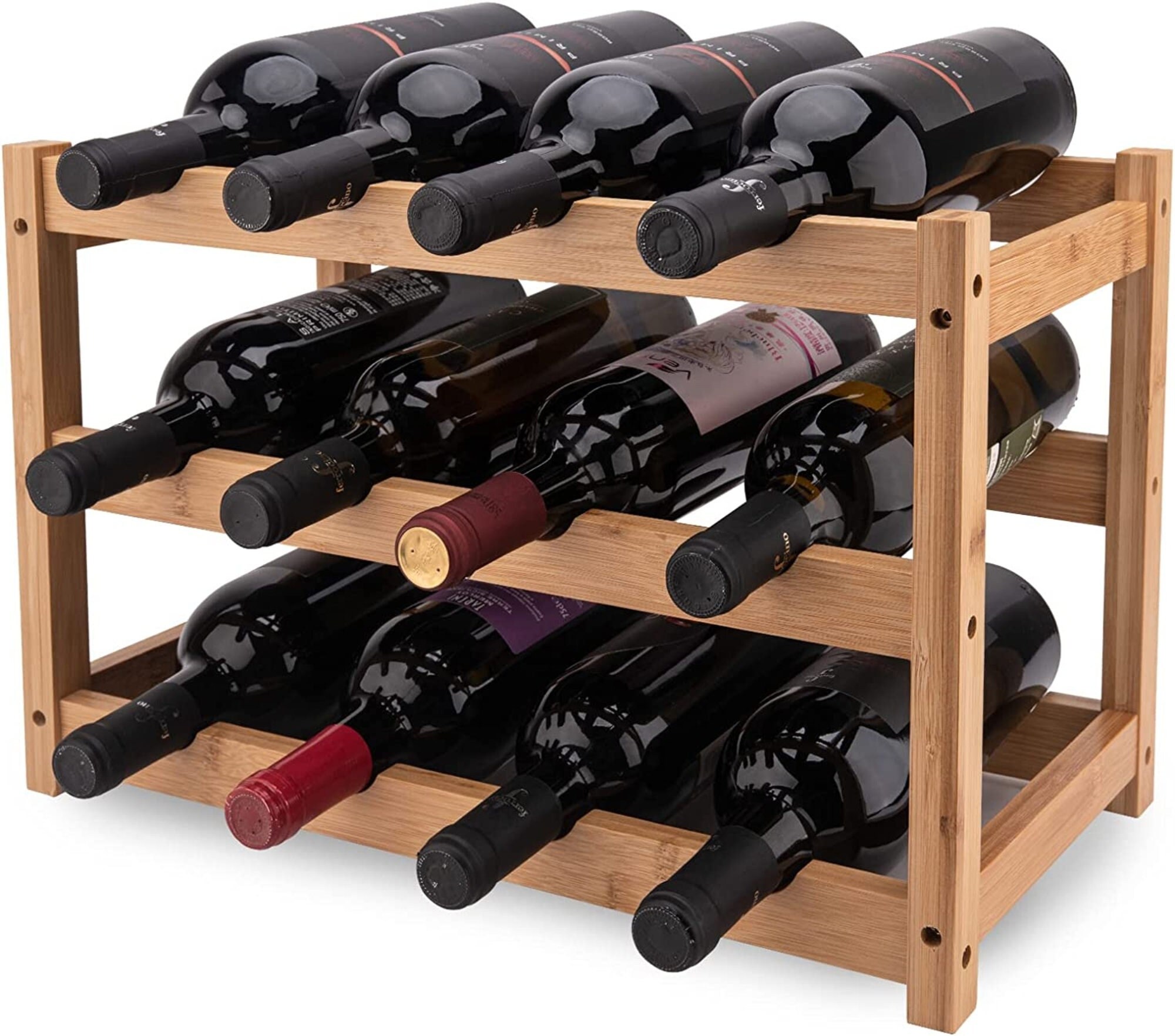 12 Bottle Wine Rack - Etsy