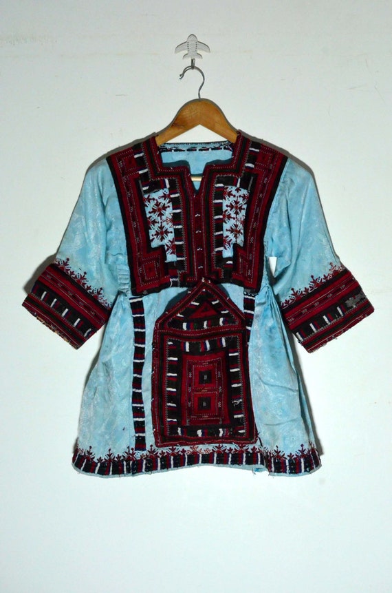 Vintage Pakistan Afghan Banjara dress handembroid… - image 1