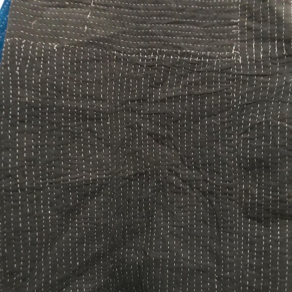 Patchwork Kantha Jacket: Handmade Bohemian Quilte… - image 8