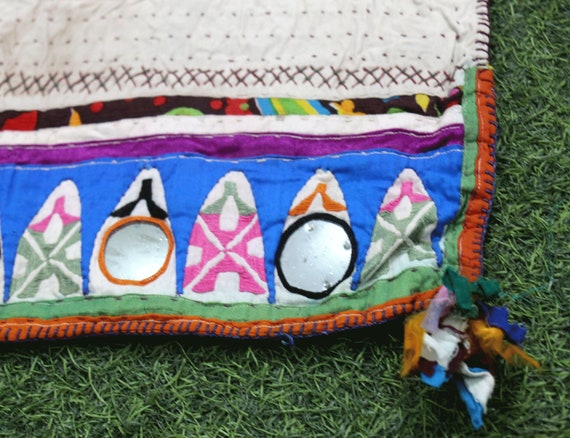 ethnic gujarat indian banjara dowry tribal bag,ah… - image 4