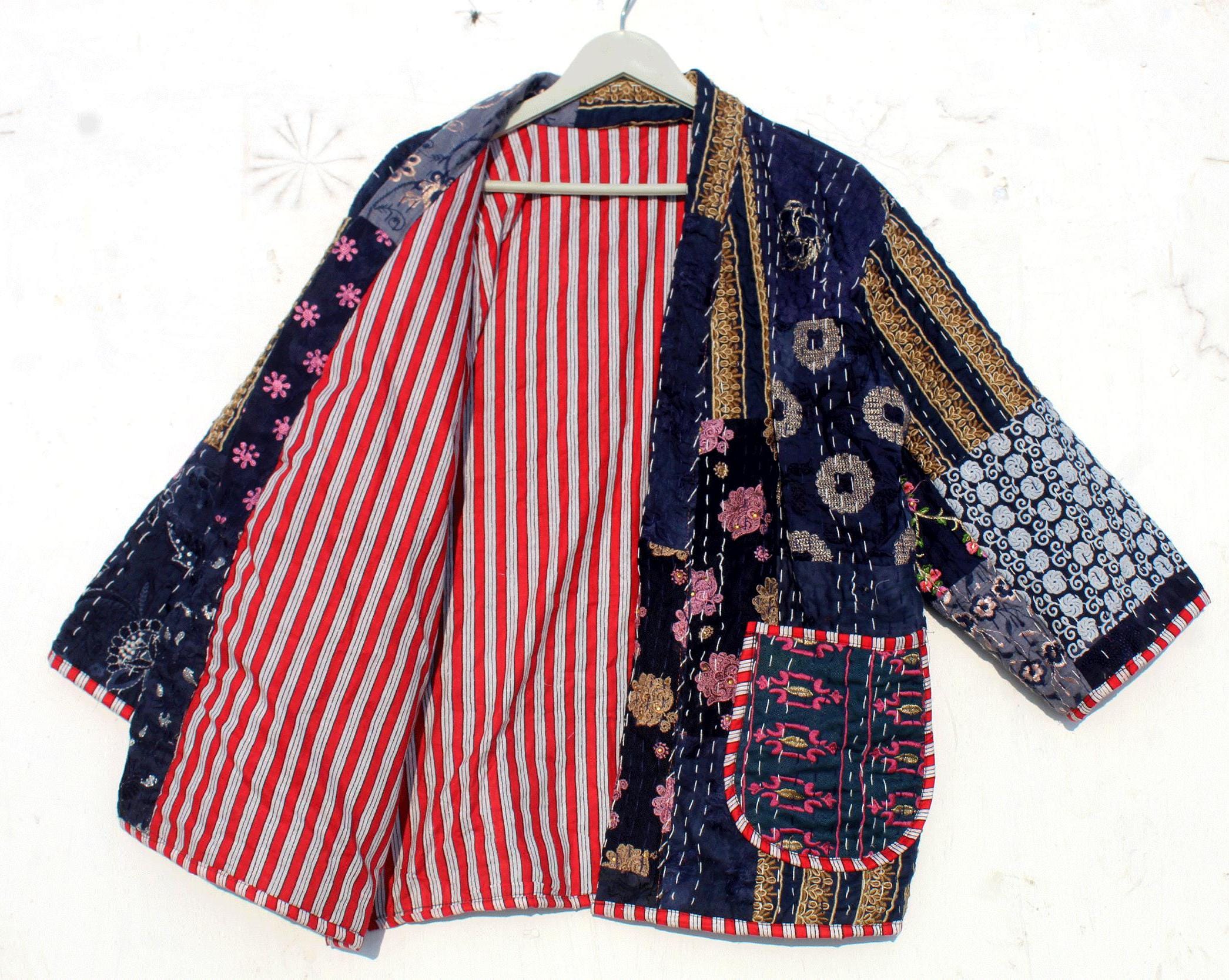 Kantha jackets - Etsy 日本