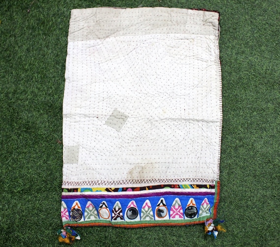 ethnic gujarat indian banjara dowry tribal bag,ah… - image 1