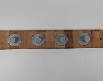 Bademantelhalter Badetuchhalter aus Holz