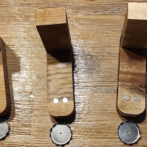 Magnetseifenhalter / Seifenhalter Holz/ inkl. Plättchen für die Seife Bild 10
