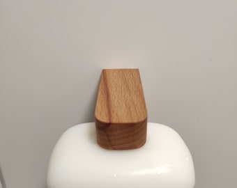 Jabonera magnética / jabonera de madera / incluyendo platos para el jabón