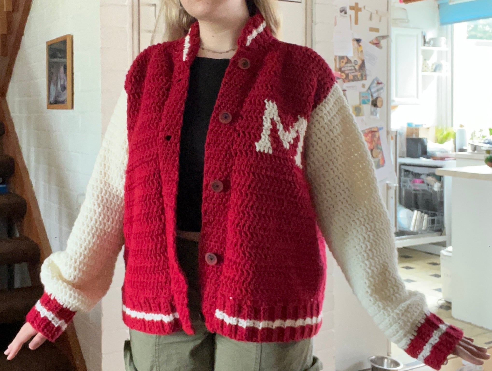 MARCELINE VARSITY JACKET - Pattern Only - Etsy