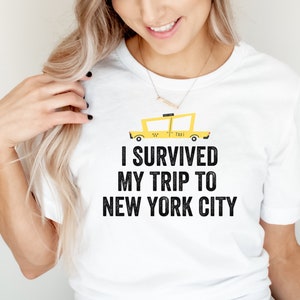 I Survived My Trip to New York City Shirt, I Survived My Trip to NYC T-Shirt, Holland Spider Funny T-Shirt, Tom Spiderman Shirt, Movie Style