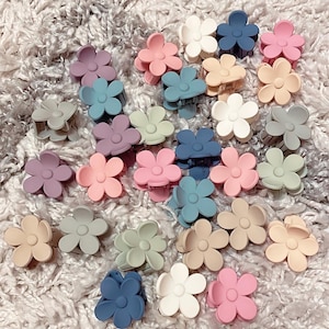 Flower Claw Clips