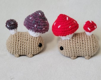 Mushroom Friend Crochet PDF Pattern