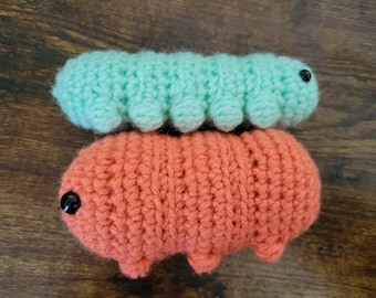 No Sew Caterpillar Crochet PDF Pattern