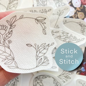 Hand gesticktes Stickmuster mit Buchstaben zum Aufnähen, Stickmuster zum Aufnähen, Stickmuster, Stickmuster, Stickmuster, Stickmuster, bestickestickerei