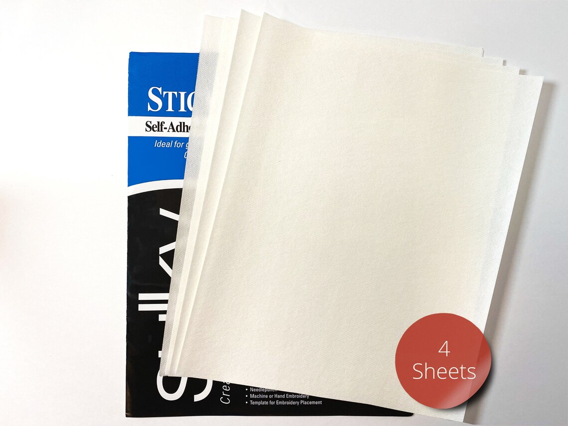Sulky Fabri Solvy Printable Stabilizer Stick and Stitch - Etsy