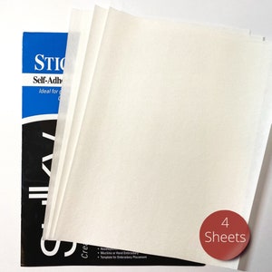 Sulky Fabri Solvy Printable Stabilizer Stick and Stitch - Etsy