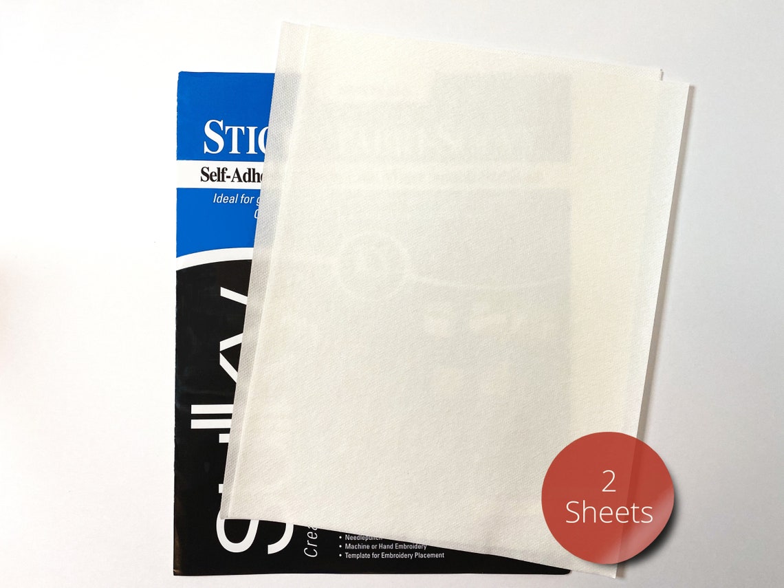 Sulky Fabri Solvy Printable Stabilizer Stick and Stitch - Etsy