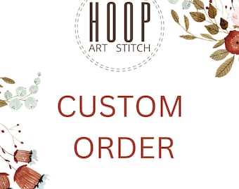 CUSTOM ORDER LISTING- Design Approval Required