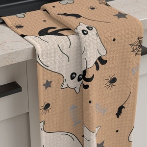 Halloween Black Cat Kitchen Towel Set – The Good Cat Company
