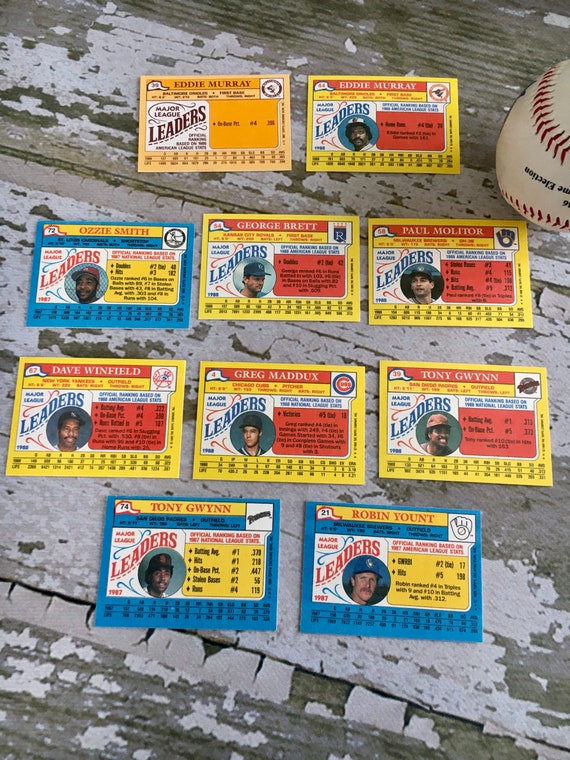 Vintage Baseball Trading Card