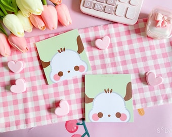 Leuke memoblok voor honden | Kawaii-kladblok
