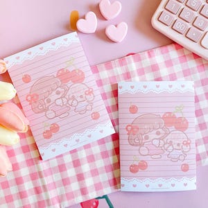 Coquette Memo Pad | Kawaii Notepad