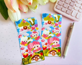 Forest Fairies Sticker Sheet | Cute Fairy Sticker Sheet, Spring time Sticker | Bullet Journal, Planner stickers | Kawaii Stickers
