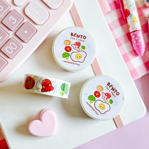 Cute Bento Washi Tape | 10m x 15mm