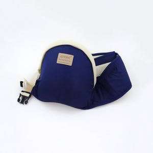 Baby Carrier Waist Seat - Ergonomic Baby Waist Carrier with Back Support and Storage Pockets