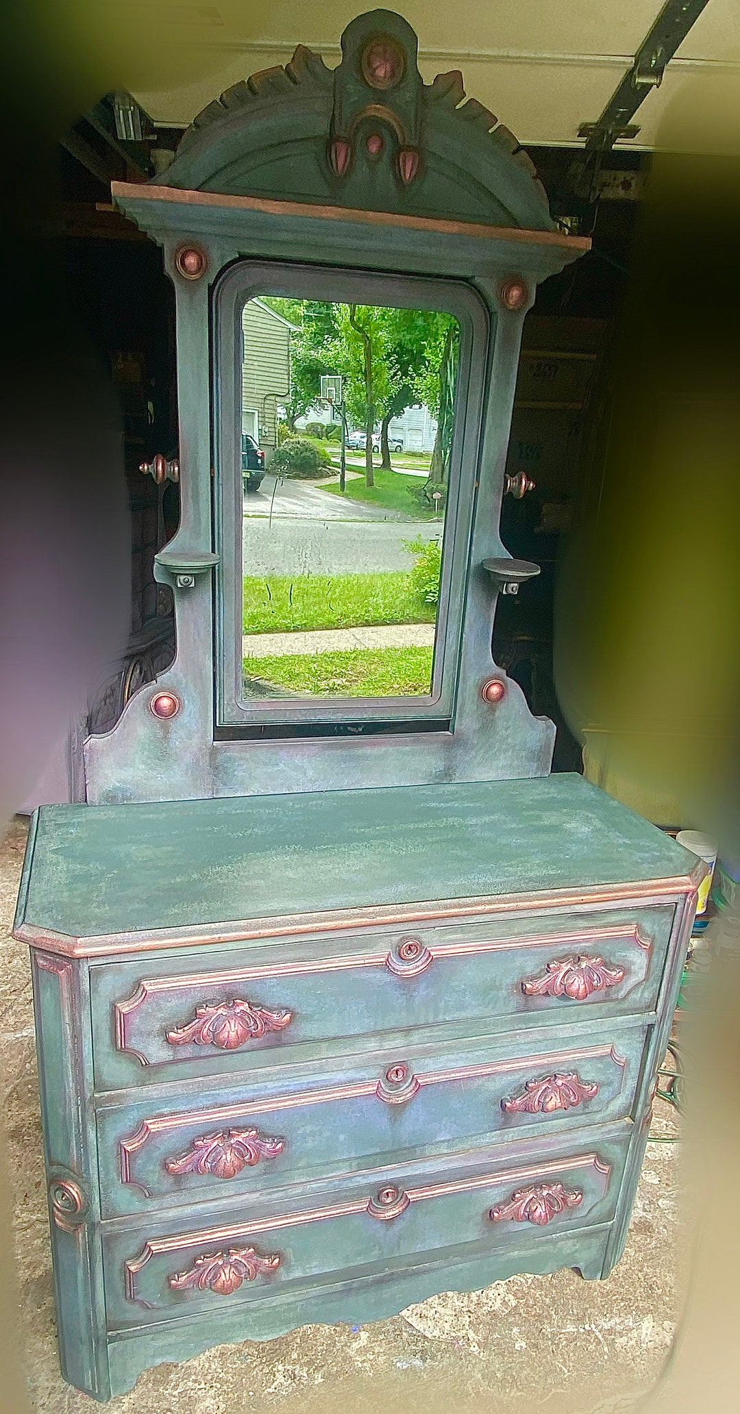 Beautifully Restored Victorian Vanity/dresser Etsy