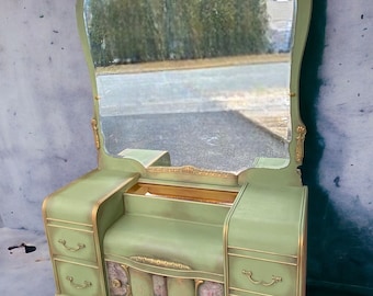 Stunning Green Vanity