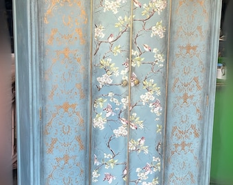 SOLD**** This design can be replicated on a similar armoire