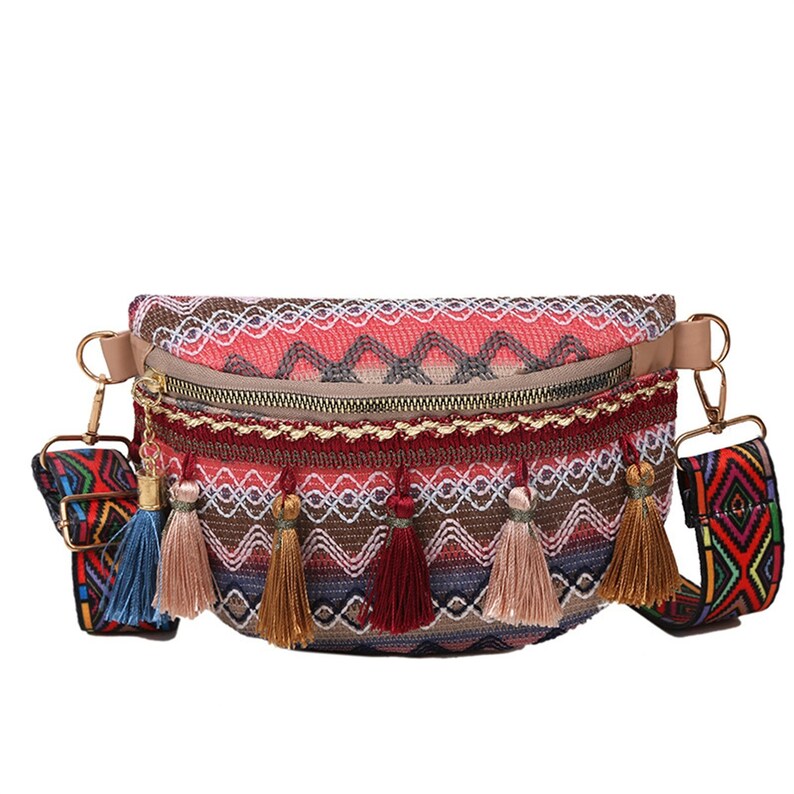 Ethnic Waist Bag Bohemian Chest Bag. Hippie Bag Boho Bag - Etsy