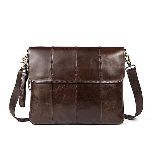 Genuine Leather Mens Bag, Shoulder Bag, Messenger Bag, Vintage ...