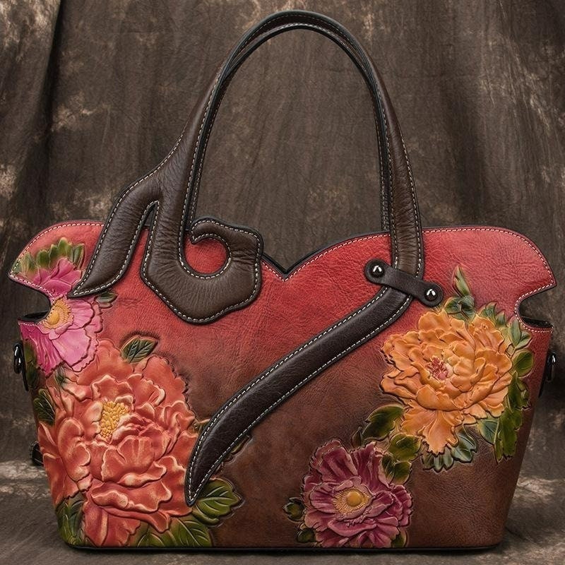 Multi colored handbags cheap