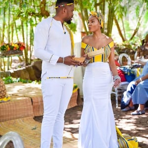 Couple Ankara Set, African Couple Anniversary Set, African Wedding Couple Set, Pre-wedding photos hoot, Matching outfits
