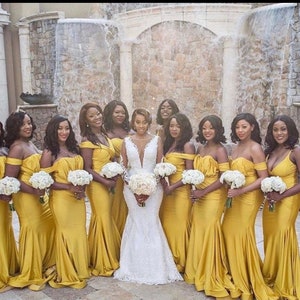 Bridesmaids Ankara Dress, Couple African Outfit, Pre-wedding photoshoot, Bridesmaids dress, Party dress for Bridesmaids,