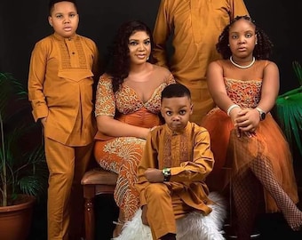African Family Outfit, Family Photoshoot, Weddings, Christmas, Family Holidays, Holidays