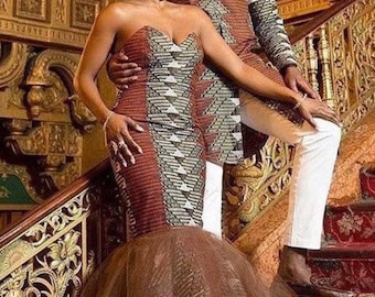 Couple Ankara Set, African Couple Anniversary Set, African Wedding Couple Set, Pre-wedding photos hoot, Matching outfits