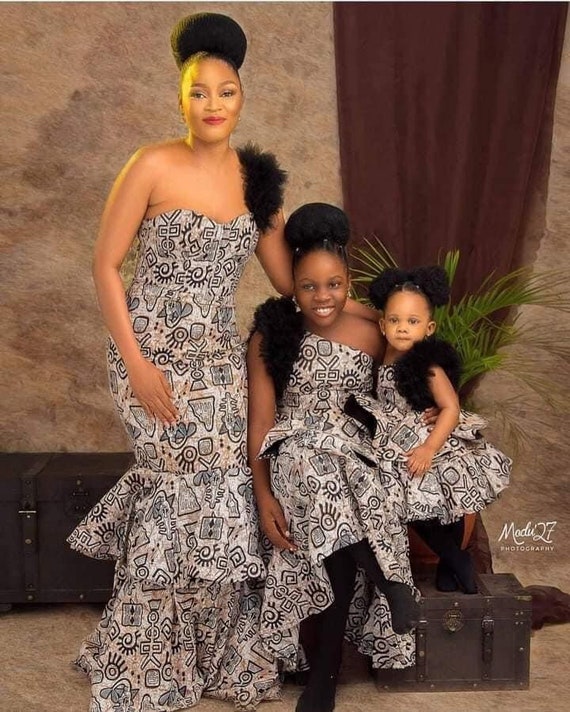 Black person matching dress online
