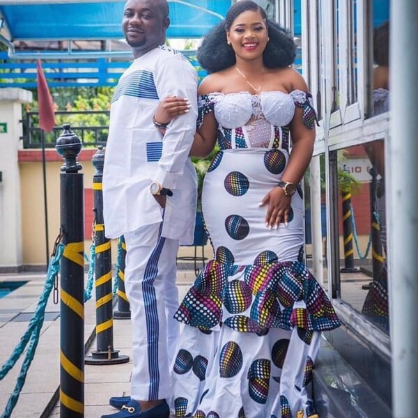 Couple Ankara Set, African Couple Anniversary Set, African Wedding Couple Set, Pre-wedding photos hoot, Matching outfits