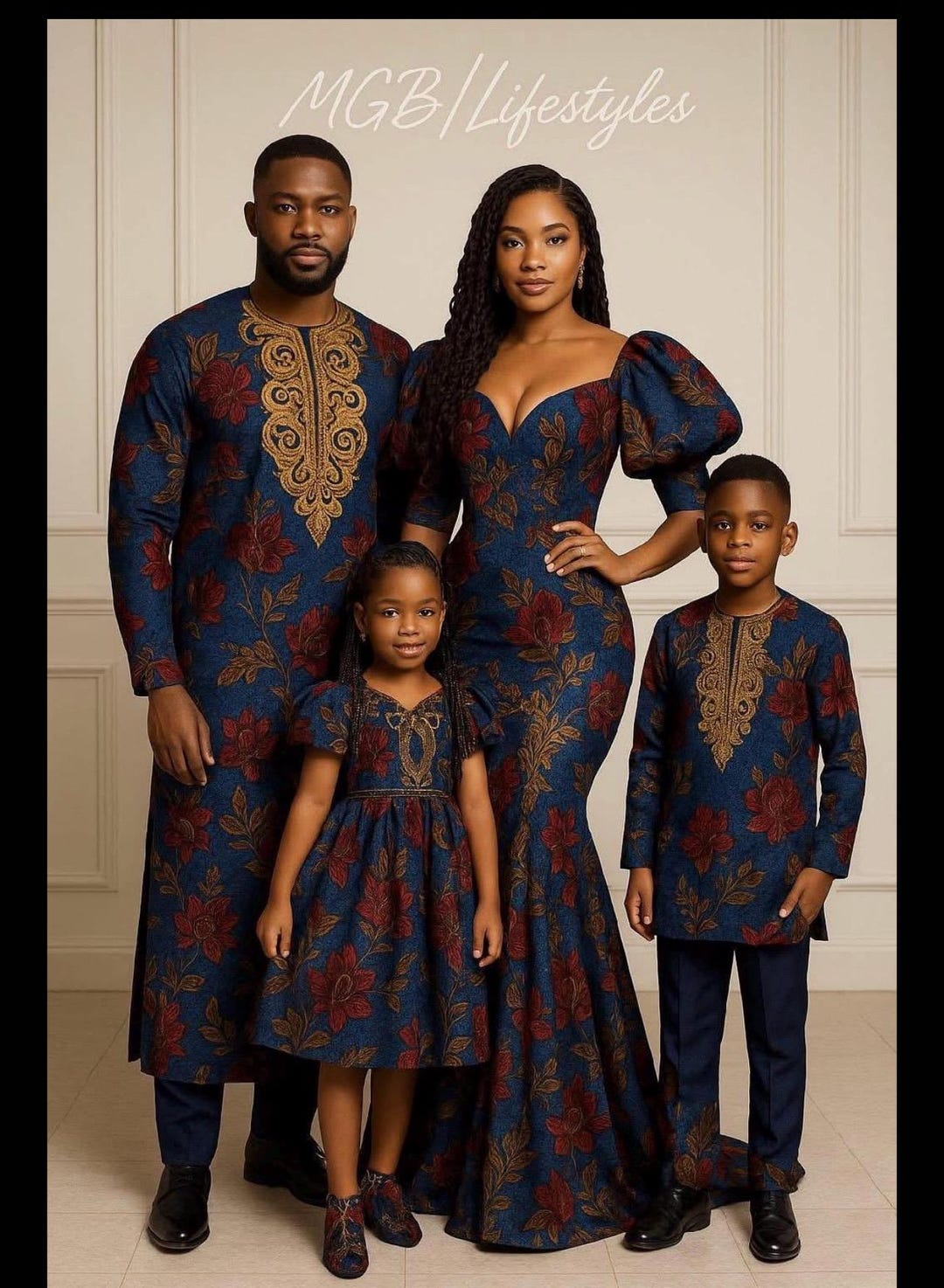 Black Family Matching Outfits