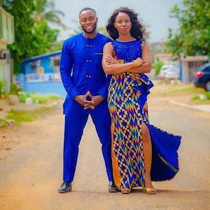 Couple Ankara Set, African Couple Anniversary Set, African Wedding Couple Set, Pre-wedding photos hoot, Matching outfits