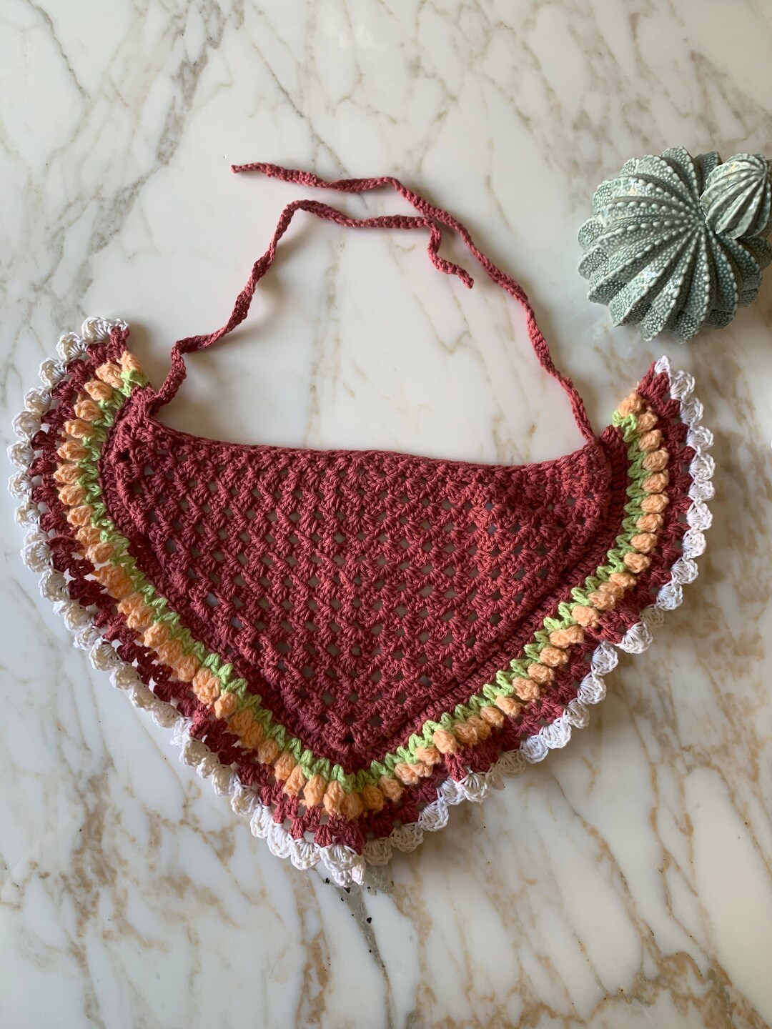 Schema Bandana Fiorita Etsy