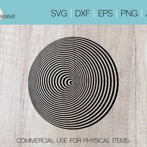 Optical Illusion Digital File - Svg, Png, Dxf, Eps, Jpg, Cricut