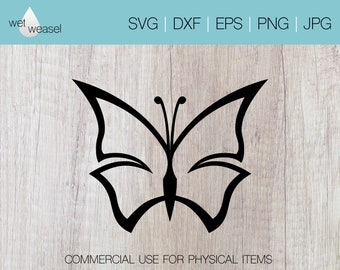 Butterfly Digital File - Svg, Png, Dxf, Eps, Jpg, Cricut