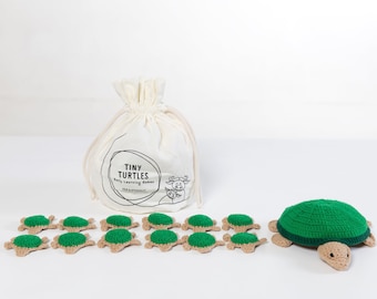 Turtle Memory Matching Game: Montessori Sensory Toy