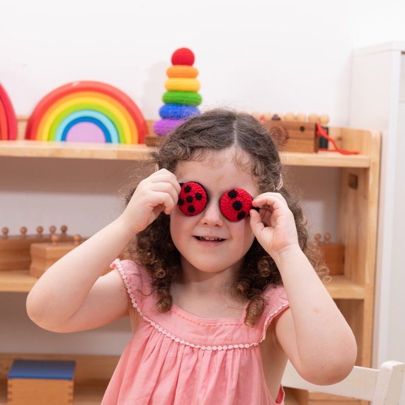 Ladybug Crochet Toy Ladybird Toy Educational Learning Toy Etsy