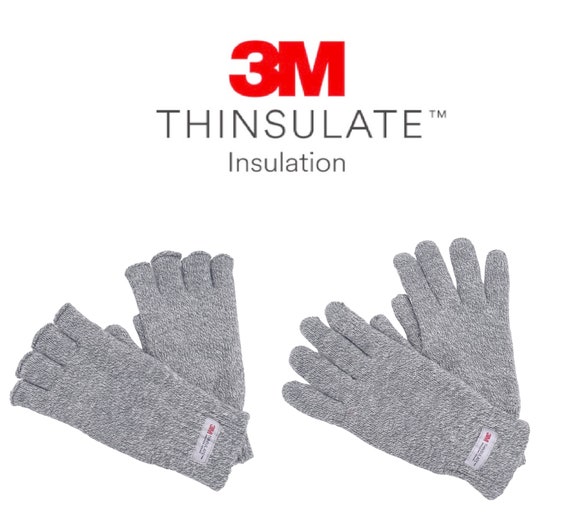 Guantes térmicos THINSULATE FINGER de mujer de lana de punto 3M