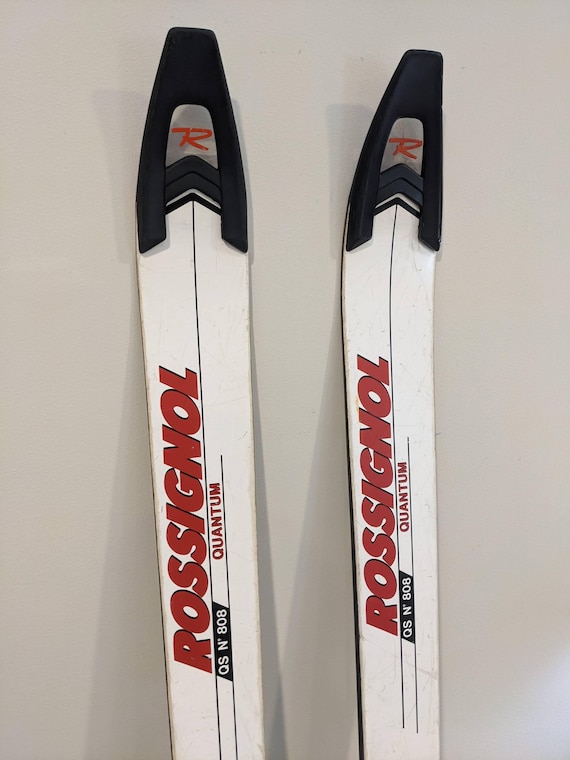 Vintage Skis. Rossignol Quantum QS N 808 Fibroplastic With Marker