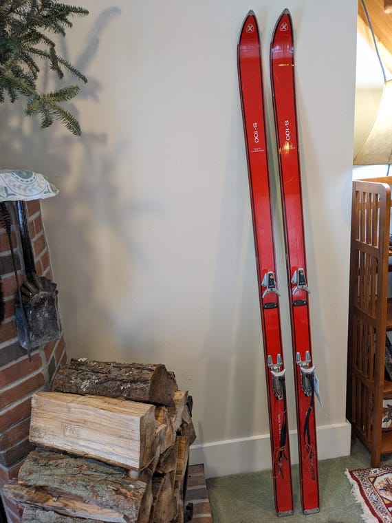 Wooden Skis 1950's Beautiful Sears S-100
