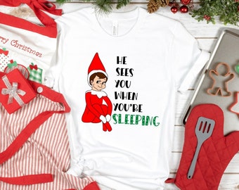 Elf the Shelf Tee | Etsy