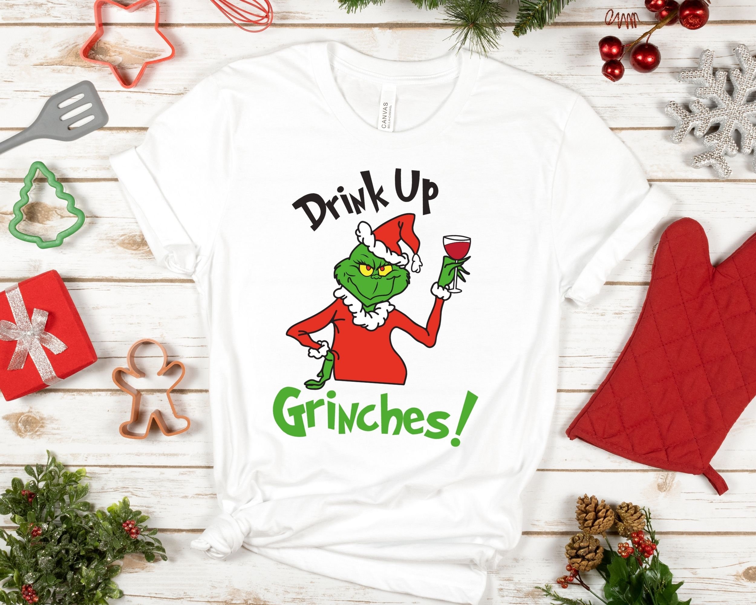 NHL Grinch Drink Up Colorado Avalanche Custom Name And Number Ugly  Christmas Sweater Christmas Gift
